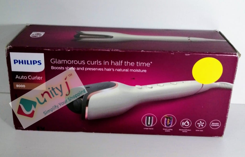 Philips BHB878/00 MoistureProtect Automatic Curling Iron Philips BHB878/00 MoistureProtect Automatic Curling Iron