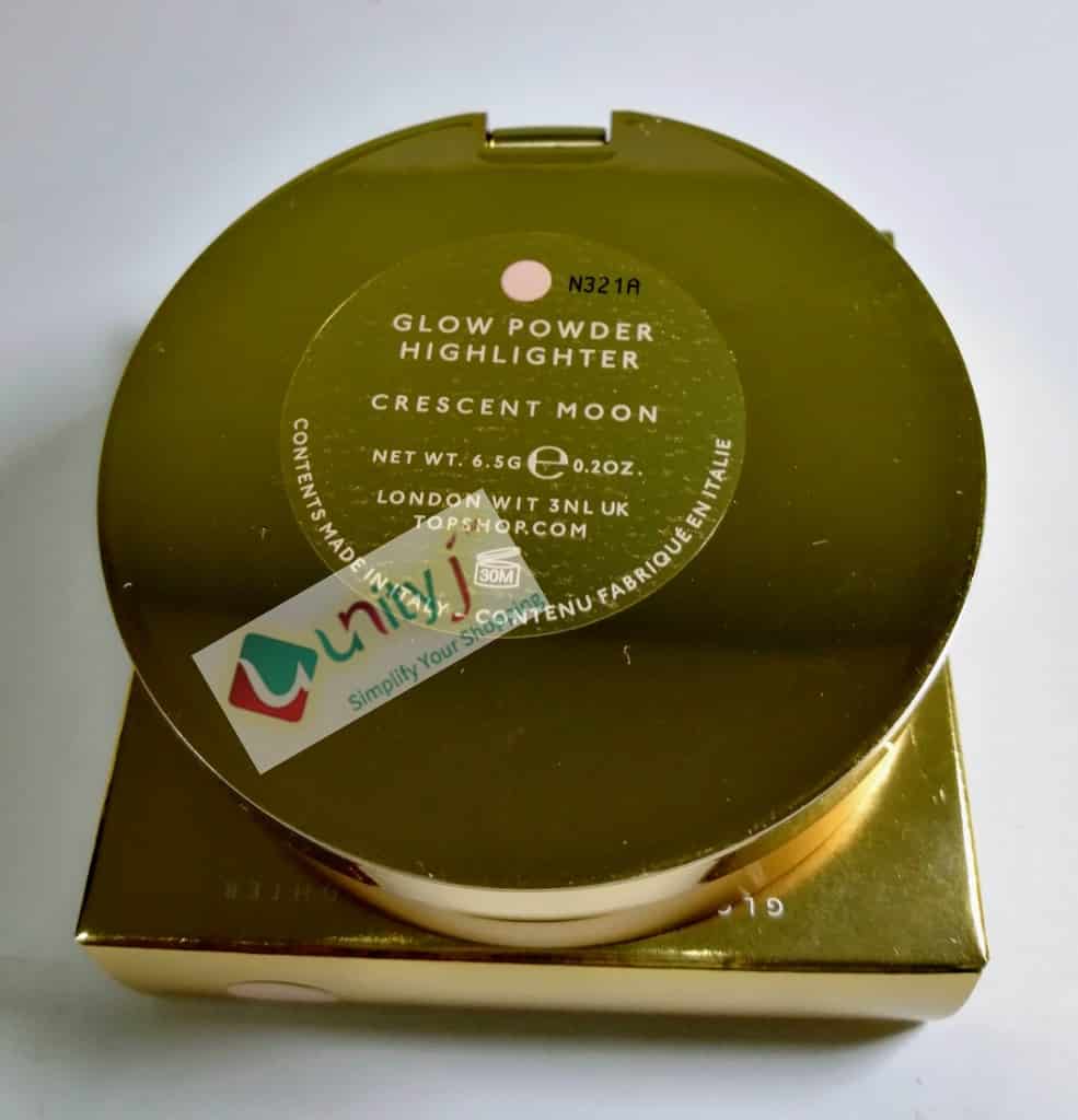 Unityj Uk Beauty Topshop Glow Power Highlighter Crescent Moon 2 141 Unityj Uk Beauty Topshop Glow Power Highlighter Crescent Moon 2 141