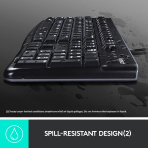 Unityj Uk Computers Logitech MK120 Wired Keyboard And Mouse Combo 1 397
