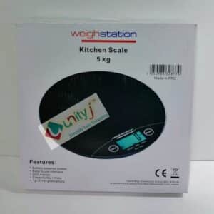 Unityj Uk Kitchen Weighstation Digital Round Kitchen Scale 76