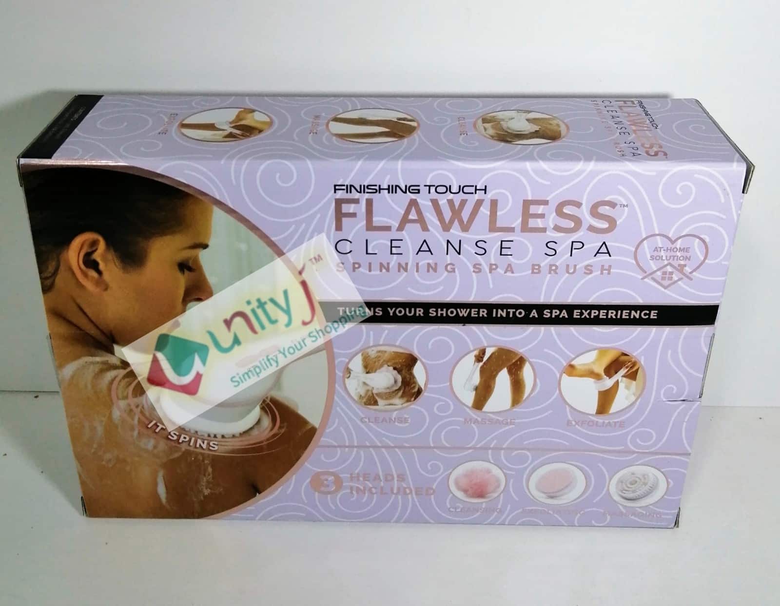 Unityj Uk Beauty Flawless Cleanse Spa, Electric Body Brush 1 262 Unityj Uk Beauty Flawless Cleanse Spa, Electric Body Brush 1 262