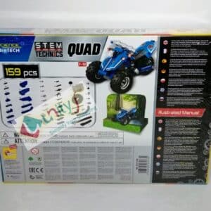 Unityj Uk Toys Lisciani Science Hi Tech STEM Technics Build And Play Quad,159 Pieces EX77298 1 148
