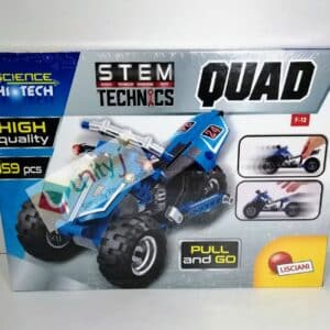 Unityj Uk Toys Lisciani Science Hi Tech STEM Technics Build And Play Quad,159 Pieces EX77298 147