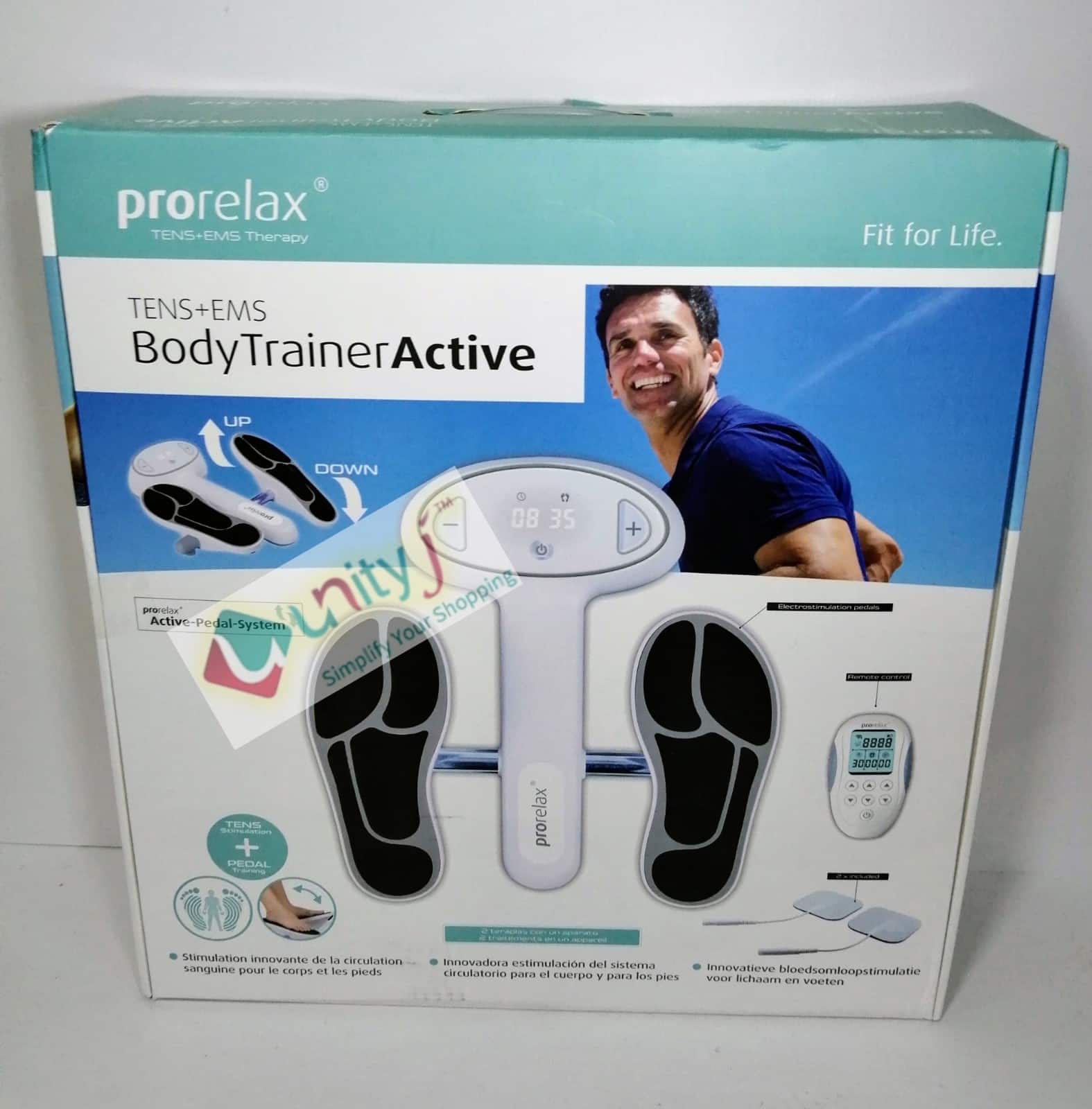 Unityj Uk Health Prorelax EMS Body Training Active Pedal System 250 Unityj Uk Health Prorelax EMS Body Training Active Pedal System 250