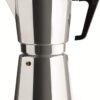 Pezzetti Espresso Coffee Maker – ItalExpress 14-Cup Moka Pot, Silver Aluminium Stovetop Brewer, Made in Italy, Easy to Use & Clean, Ideal for Home Kitchens, Coffee Enthusiasts, Family Breakfasts & Traditional Italian Brewing
