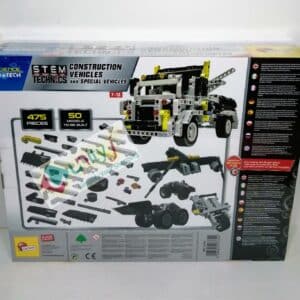 Unityj Uk Toys Lisciani 73344 STEM TECHNIC Scienza Hi Tech Science Construction Vehicles 50 In1 1 158