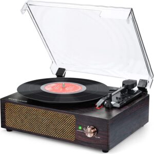 Unityj Uk Audio Video Wockoder Turntable Vinyl Record Player 92