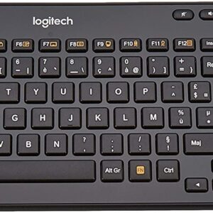 Cirkel Udvej Ligner Logitech K360 AZERTY French Layout Compact Wireless Keyboard For Windows -  Black — UnityJ-UK