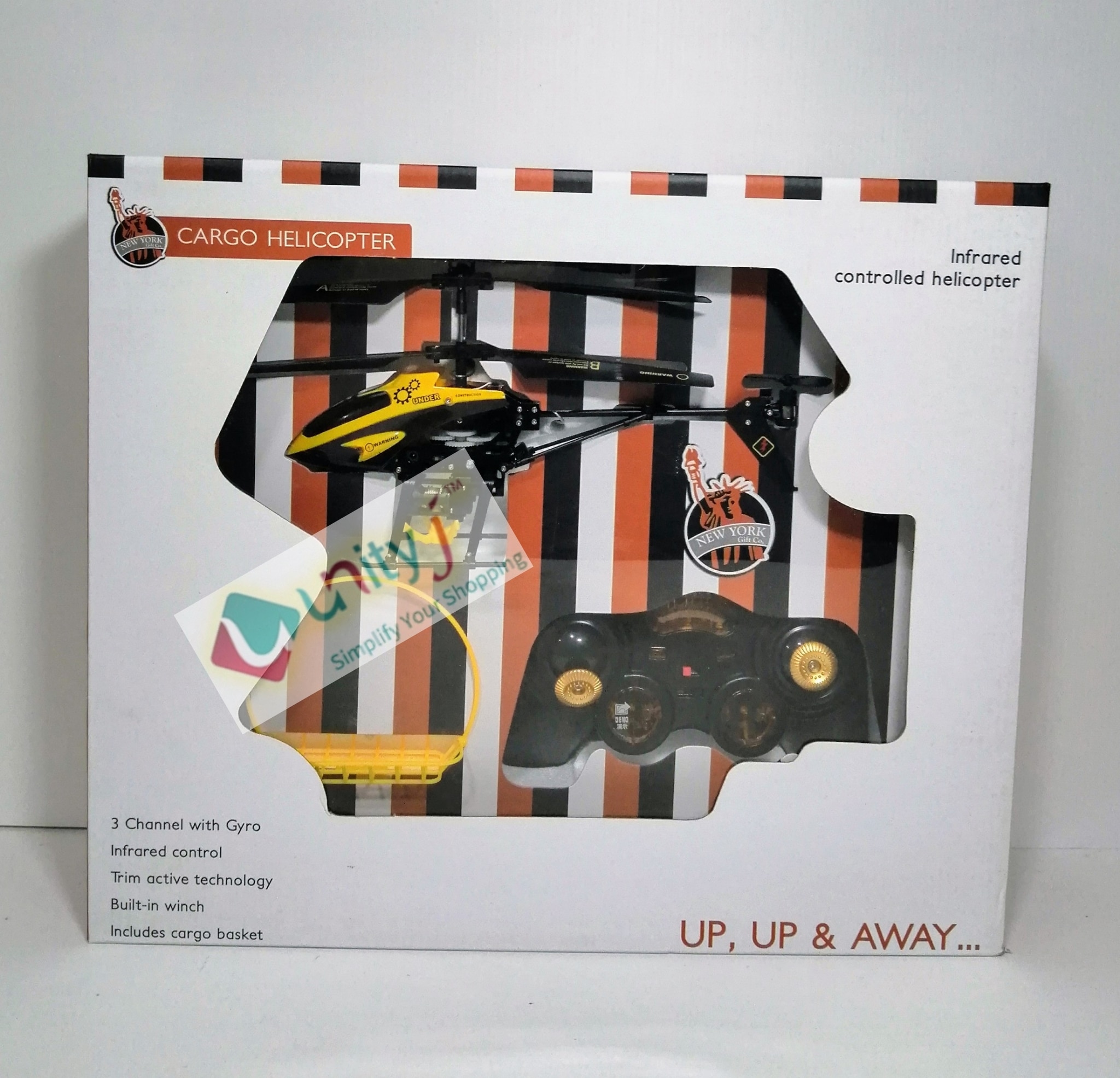 Unityj Uk Toys New York Gift Cargo Helicopter 181 Unityj Uk Toys New York Gift Cargo Helicopter 181