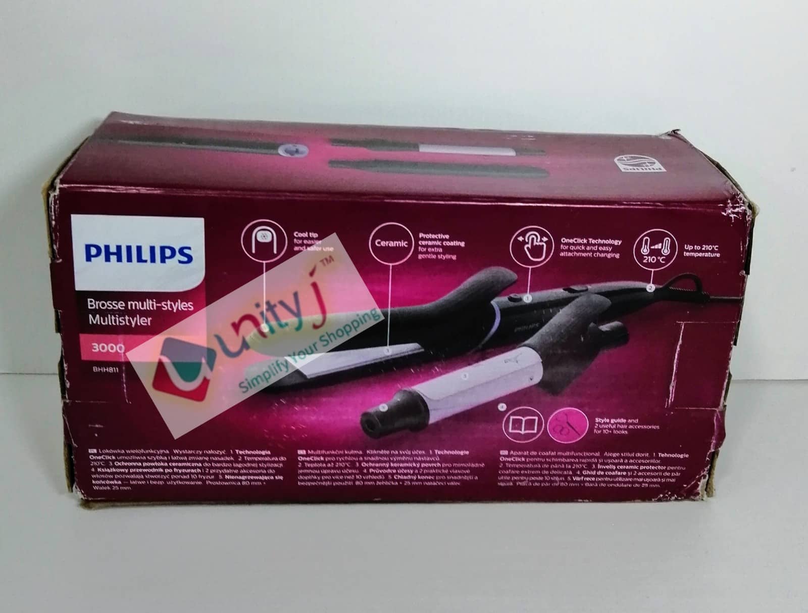 Philips StyleCare BHH811/00 Hair Styling Tool Multistyler Warm Black,Pink M — UnityJ-UK Philips StyleCare BHH811/00 Hair Styling Tool Multistyler Warm Black,Pink M — UnityJ-UK