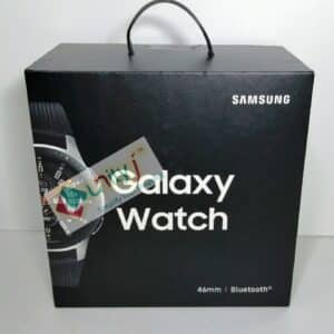 Unityj Uk Mobilephones Samsung SM R800 Galaxy Watch, 46 Mm, Silver German Version 100