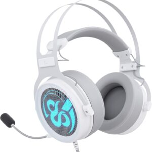 Unityj Uk Audio Video Newskill Kimera V2 Ivory 7.1 Gaming Headset 2 128