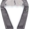 Medisana Shiatsu Back Neck and Shoulder Massager with Heat – Wireless, Battery-Powered, Deep Tissue Relief, Ergonomic Design, Ideal for Home/Office Use, Muscle Pain & Stress Relief, Relaxation, Gray – NM 880