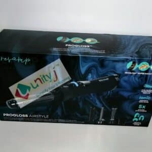 Unityj Uk Beauty REVAMP Progloss Airstyle Heated Round Air Styler Volumiser Brush 414