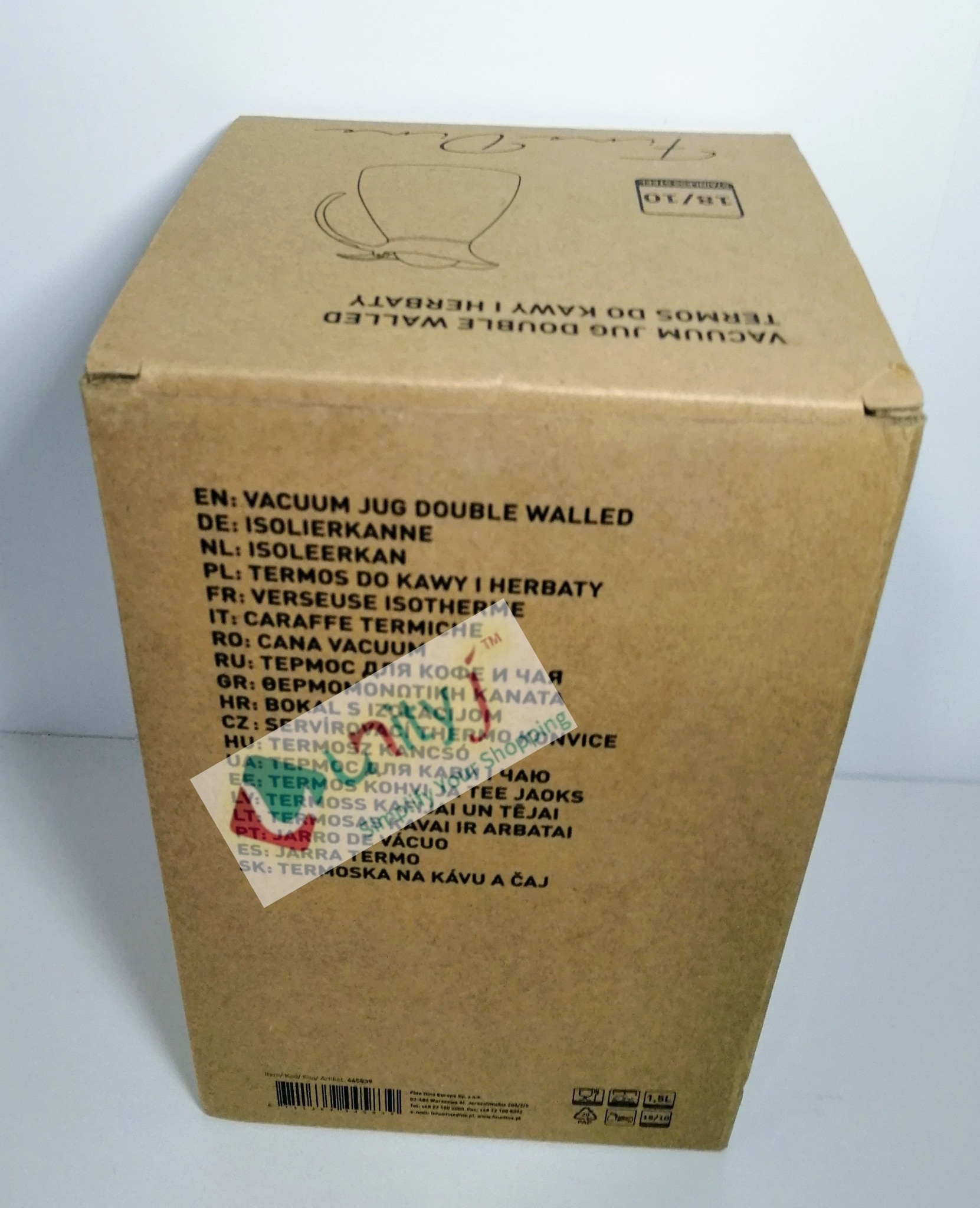 Unityj Uk Kitchen Appliances HENDI Insulated Jug, Double Walled 1 791 Unityj Uk Kitchen Appliances HENDI Insulated Jug, Double Walled 1 791