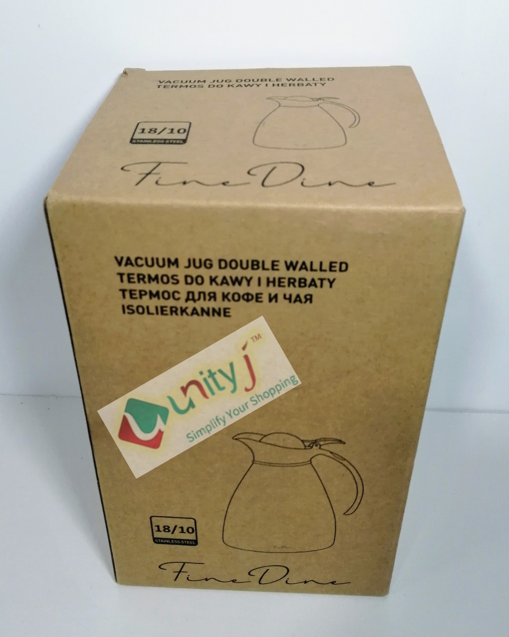 Unityj Uk Kitchen Appliances HENDI Insulated Jug, Double Walled 790 Unityj Uk Kitchen Appliances HENDI Insulated Jug, Double Walled 790
