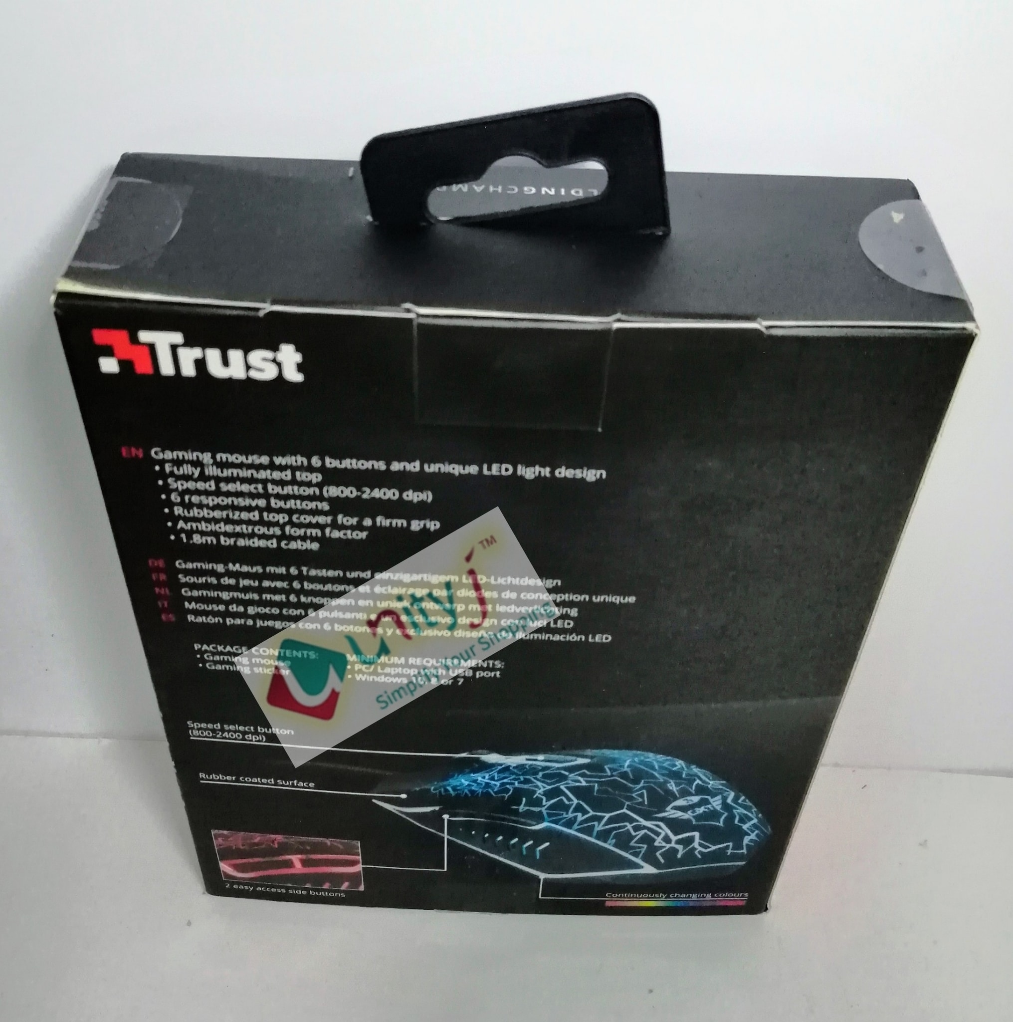 Unityj Uk Computers Trust Gaming 21683 GXT 105 Izza Illuminated Gaming Mouse 1 706 Unityj Uk Computers Trust Gaming 21683 GXT 105 Izza Illuminated Gaming Mouse 1 706