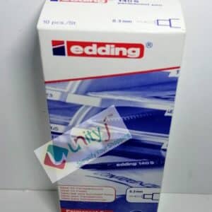 Unityj Uk Office Edding 140 S Permanent Pen Red 10 Pens 309