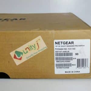 Unityj Uk Computers NETGEAR 18 Port Gigabit Ethernet Smart Switch (GS716Tv3) 5 822
