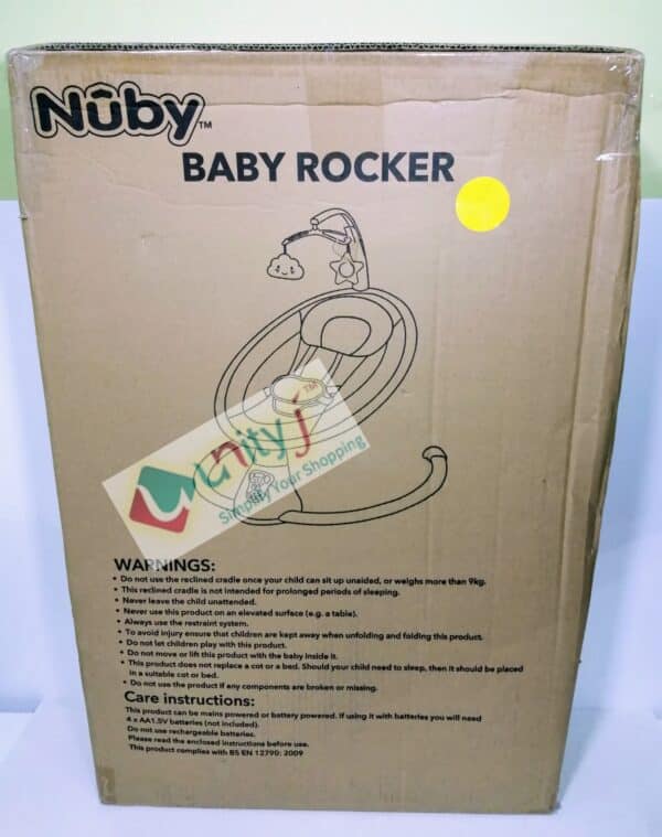 Unityj Uk Baby Nuby Baby Motorized Swing For Babies 318