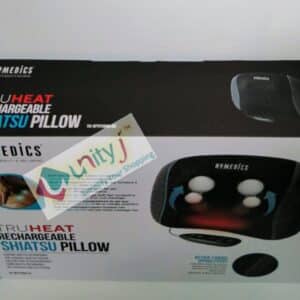 Unityj Uk Health HoMedics TRUHEAT Shiatsu Rechargeable Massage Pillow Rechargeable 1 368