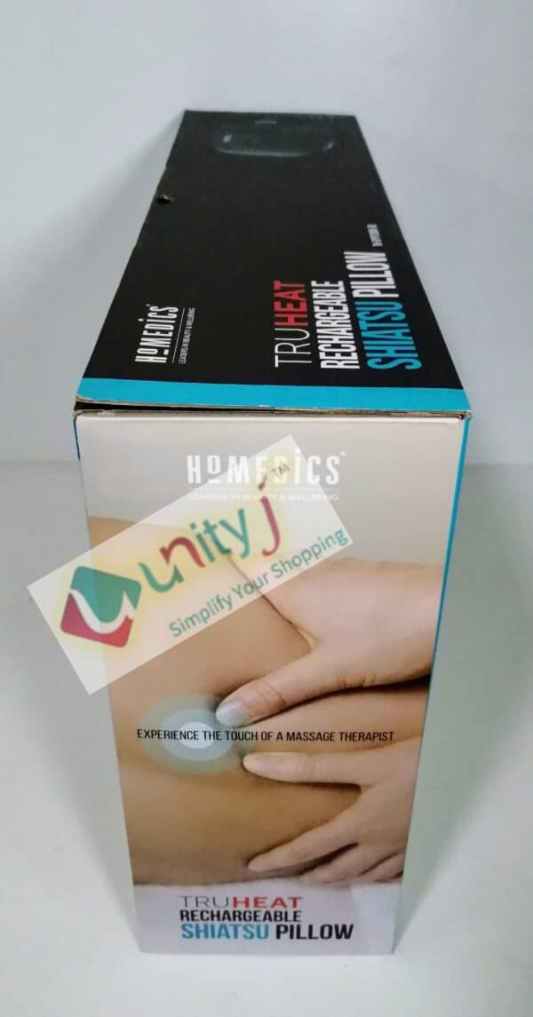 Unityj Uk Health HoMedics TRUHEAT Shiatsu Rechargeable Massage Pillow Rechargeable 2 369