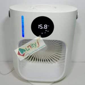 Unityj Uk Appliances MEQATS Portable Evaporative Mini Air Cooler Fan 900ml With Humidifier 525