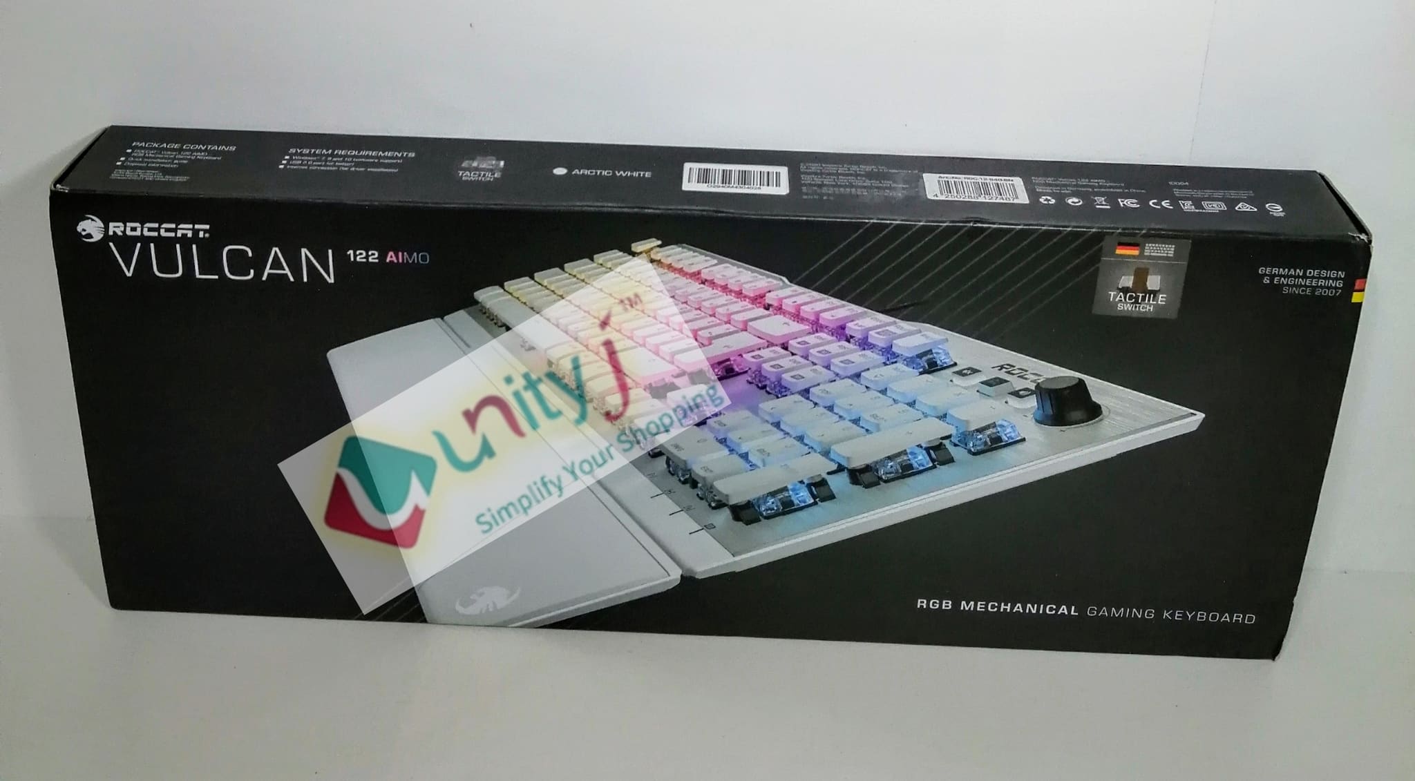 Unityj Uk Computers Roccat Vulcan 122 Mechanical Gaming Keyboard 964 Unityj Uk Computers Roccat Vulcan 122 Mechanical Gaming Keyboard 964