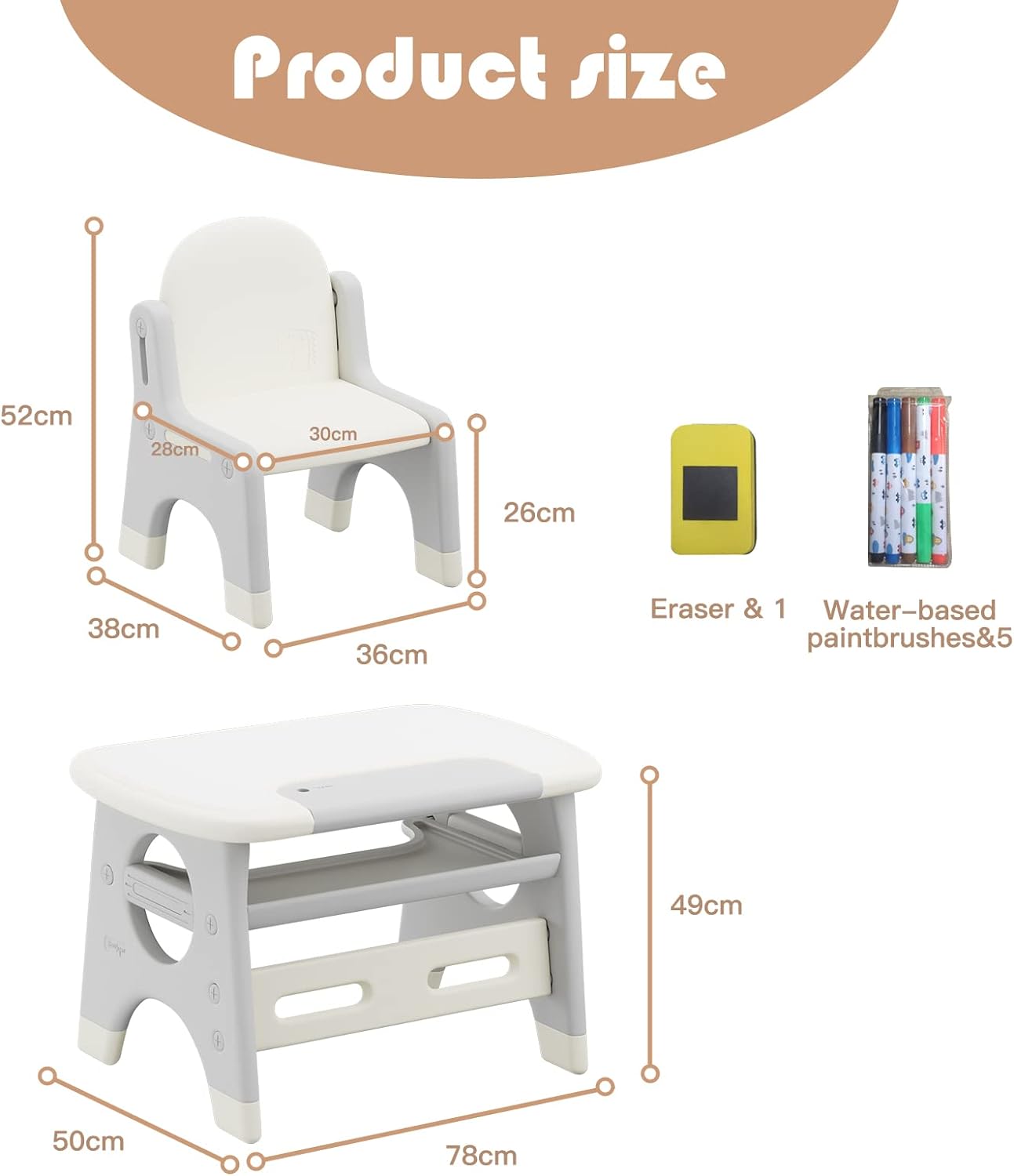 Unityj Uk Baby MEQATS Kids Drawing Table And Chair Set 366 Unityj Uk Baby MEQATS Kids Drawing Table And Chair Set 366