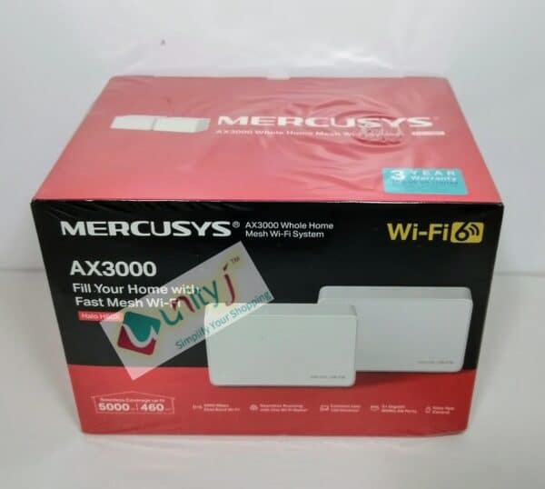 Unityj Uk Computers Mercusys AX3000 Whole Home Mesh Wi Fi 6 System 1066