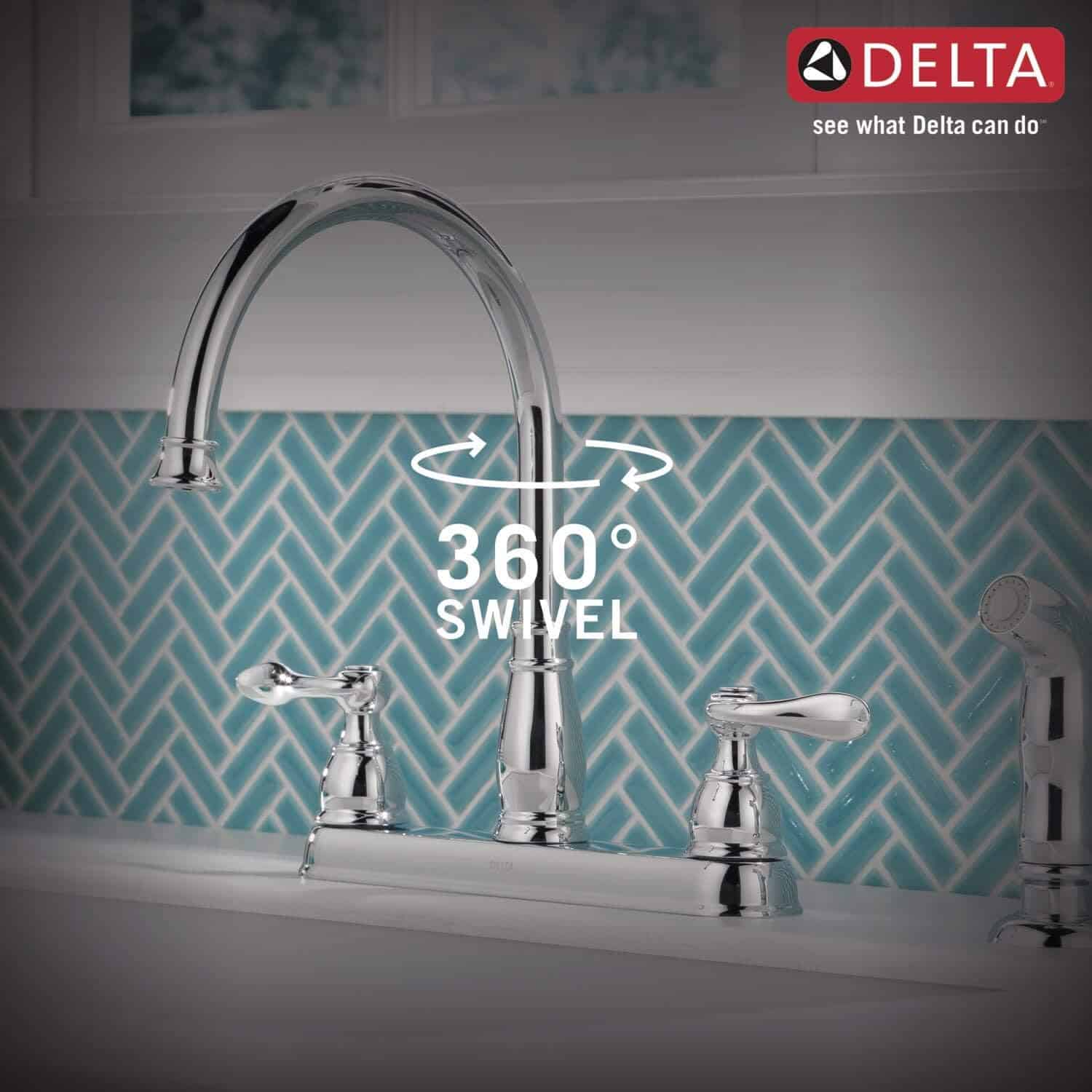 Unityj Uk Household Delta 21996LF Windemere 2 Handle Kitchen Faucet 2 367 Unityj Uk Household Delta 21996LF Windemere 2 Handle Kitchen Faucet 2 367