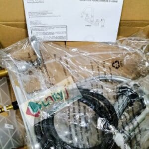 Unityj Uk Household Delta 21996LF Windemere 2 Handle Kitchen Faucet With Matching Side Sprayer, Chrome 364 Unityj Uk Household Delta 21996LF Windemere 2 Handle Kitchen Faucet With Matching Side Sprayer, Chrome 364