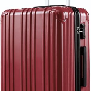 Unityj Uk Travel COOLIFE Hard Shell Suitcase Rolling 93
