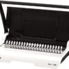 Fellowes Binding Machine Star+ Comb Binder – Office & Home Document Binding, 15 Sheet Punch, 150 Sheet Capacity, Vertical Alignment, Easy Setup, Integrated Measurement Tool, Comb Storage Tray