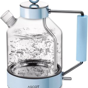 Unityj Uk Kitchen Appliances ASCOT Electric Kettle, Glass Electric 1816