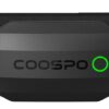COOSPO Heart Rate Monitor Chest Strap, Bluetooth ANT+ Waterproof HRM for Running, Cycling, Fitness, Adjustable Strap, Compatible with Strava Zwift Peloton Garmin Polar – Black, H808S