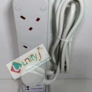 Unityj Uk Household SE UKASE Tower Extension Lead, 6 Way 1 517