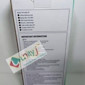 Unityj Uk Household SE UKASE Tower Extension Lead, 6 Way 5 521