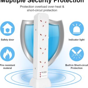 Unityj Uk Household Tower Extension Lead Surge Protected 2 512 Unityj Uk Household Tower Extension Lead Surge Protected 2 512