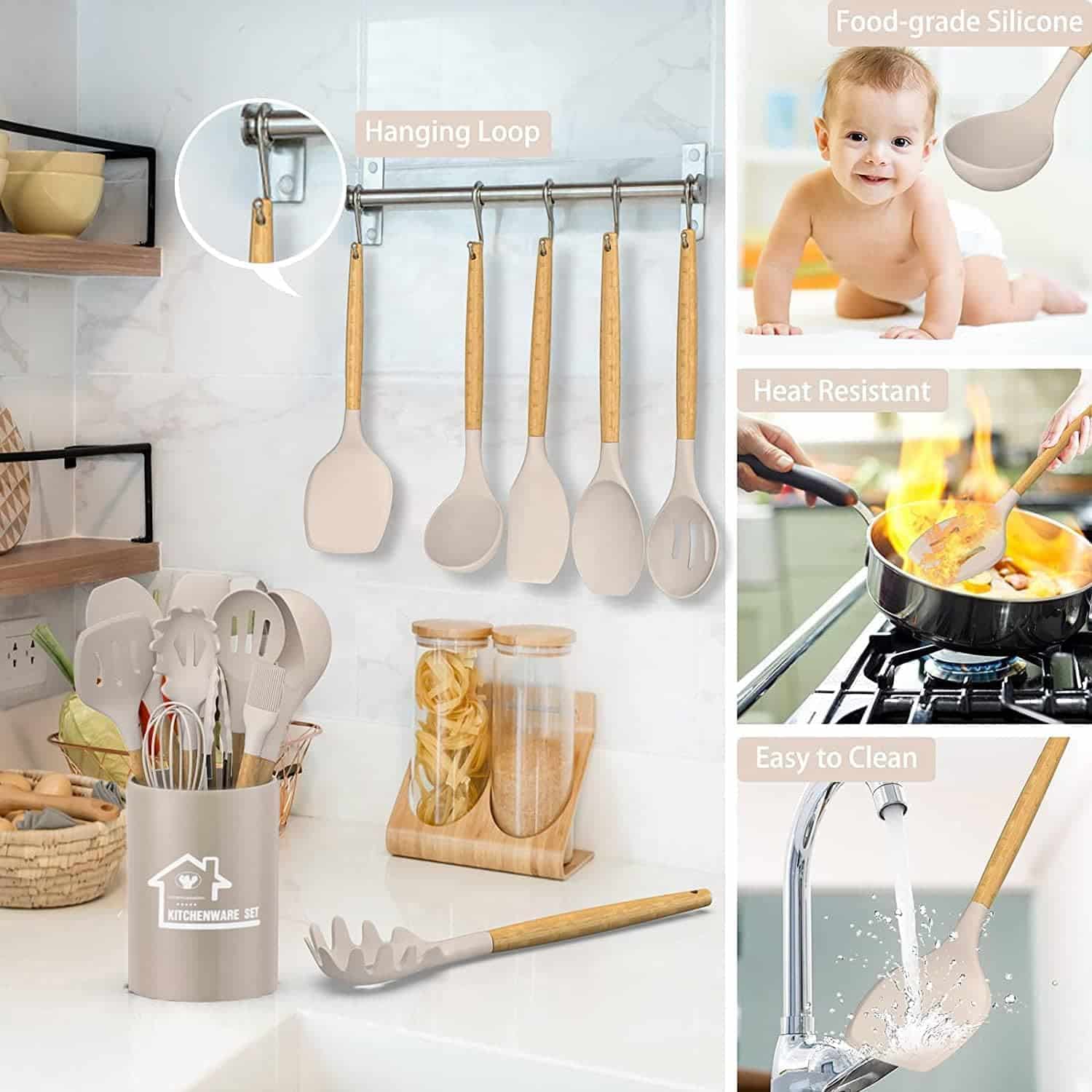 Unityj Uk Kitchen Appliances Kitchen Utensils Set With Holder 1 1838 Unityj Uk Kitchen Appliances Kitchen Utensils Set With Holder 1 1838