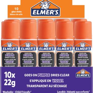 Unityj Uk Office Elmer's Disappearing Purple Glue Sticks, 508