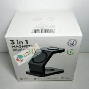 Unityj Uk Telecommunications MEQATS 3 In 1 Wireless Charging Station 132 Unityj Uk Telecommunications MEQATS 3 In 1 Wireless Charging Station 132