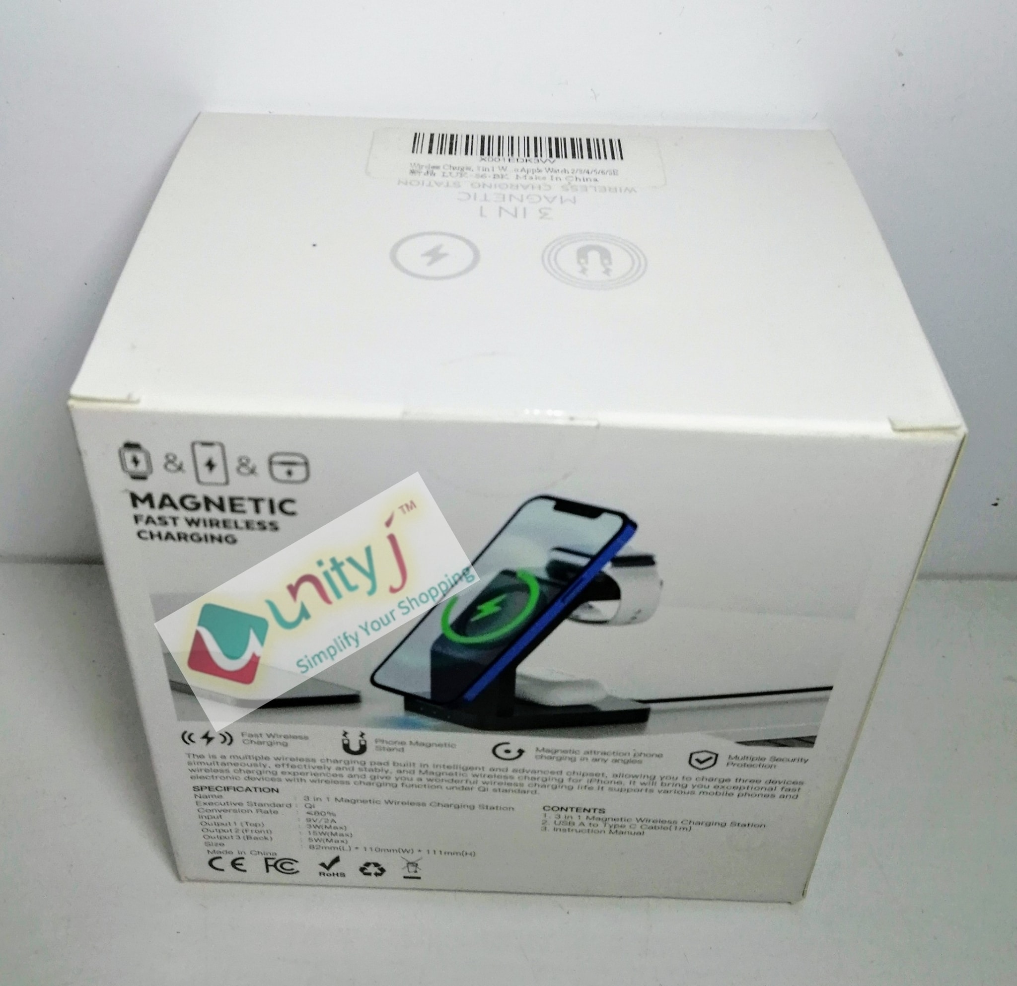 Unityj Uk Telecommunications MEQATS 3 In 1 Wireless Charging Station 2 134 Unityj Uk Telecommunications MEQATS 3 In 1 Wireless Charging Station 2 134