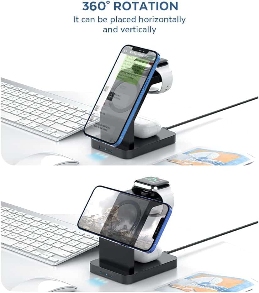 Unityj Uk Telecommunications MEQATS 3 In 1 Wireless Charging Station 3 139 Unityj Uk Telecommunications MEQATS 3 In 1 Wireless Charging Station 3 139