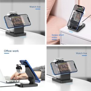 Unityj Uk Telecommunications MEQATS 3 In 1 Wireless Charging Station 6 136 Unityj Uk Telecommunications MEQATS 3 In 1 Wireless Charging Station 6 136