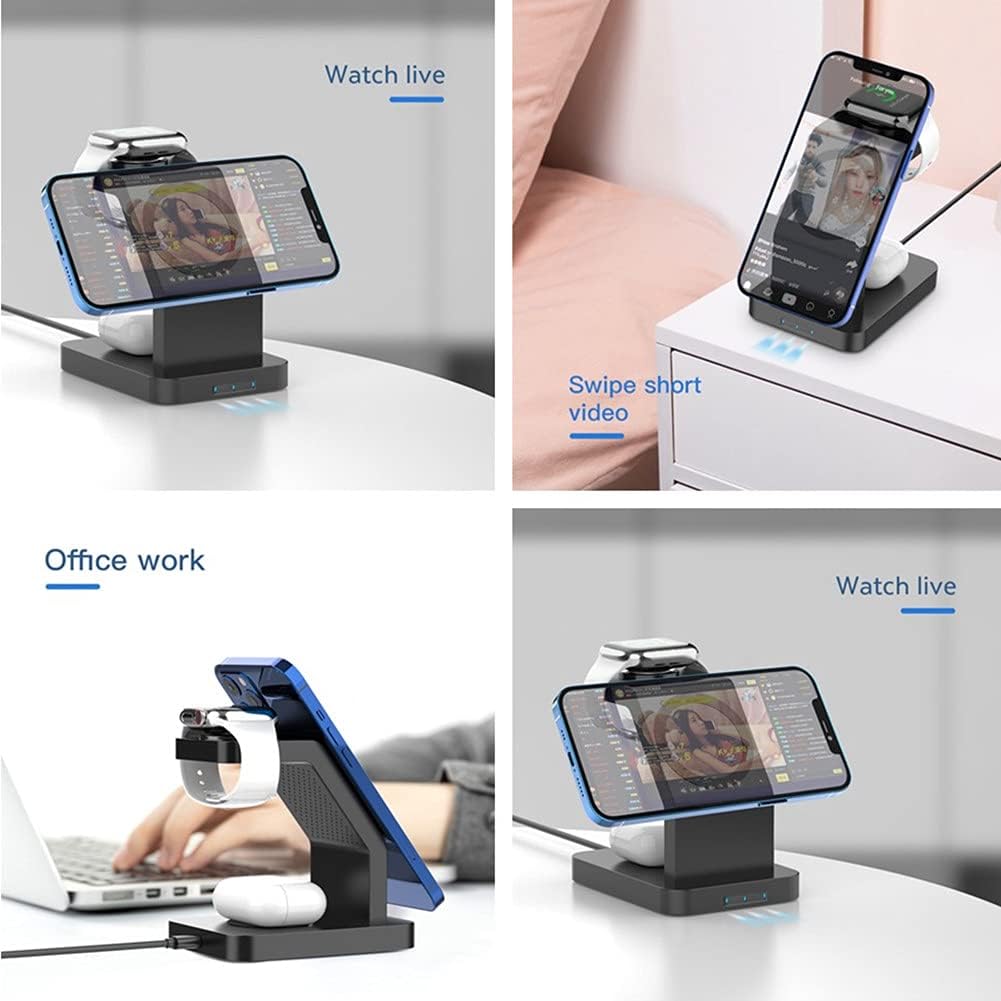 Unityj Uk Telecommunications MEQATS 3 In 1 Wireless Charging Station 6 136 Unityj Uk Telecommunications MEQATS 3 In 1 Wireless Charging Station 6 136