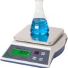 AM Analytical KHR-502 Laboratory Balance, 500g x 0.01g Precision Top Loading Scale for Lab, School, or Industrial Use, Stainless Steel Pan, Portable with Battery Option, Backlit LCD