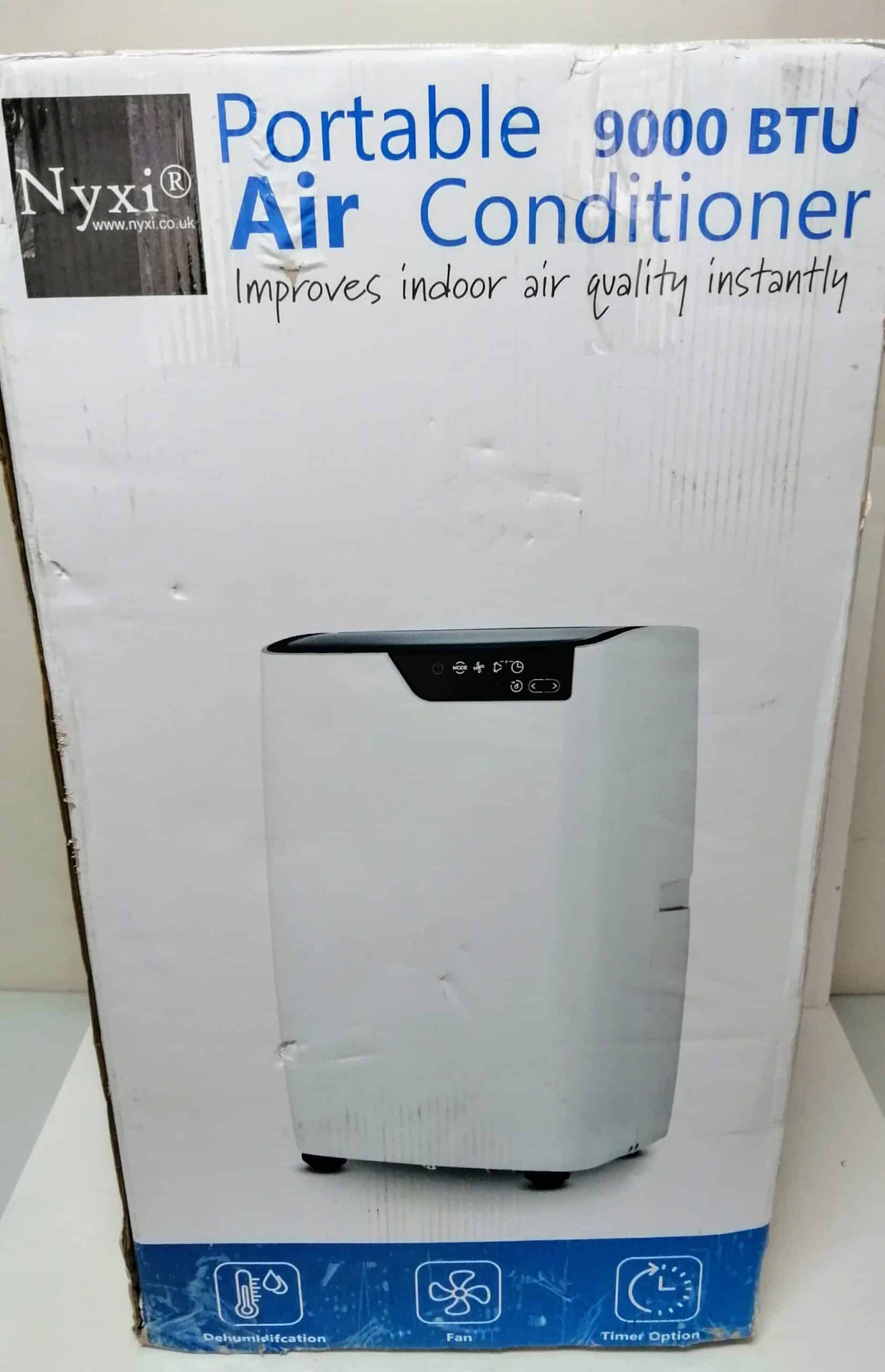 Unityj Uk Appliances Nyxi 9000 BTU Air Conditioner Portable 755 Unityj Uk Appliances Nyxi 9000 BTU Air Conditioner Portable 755