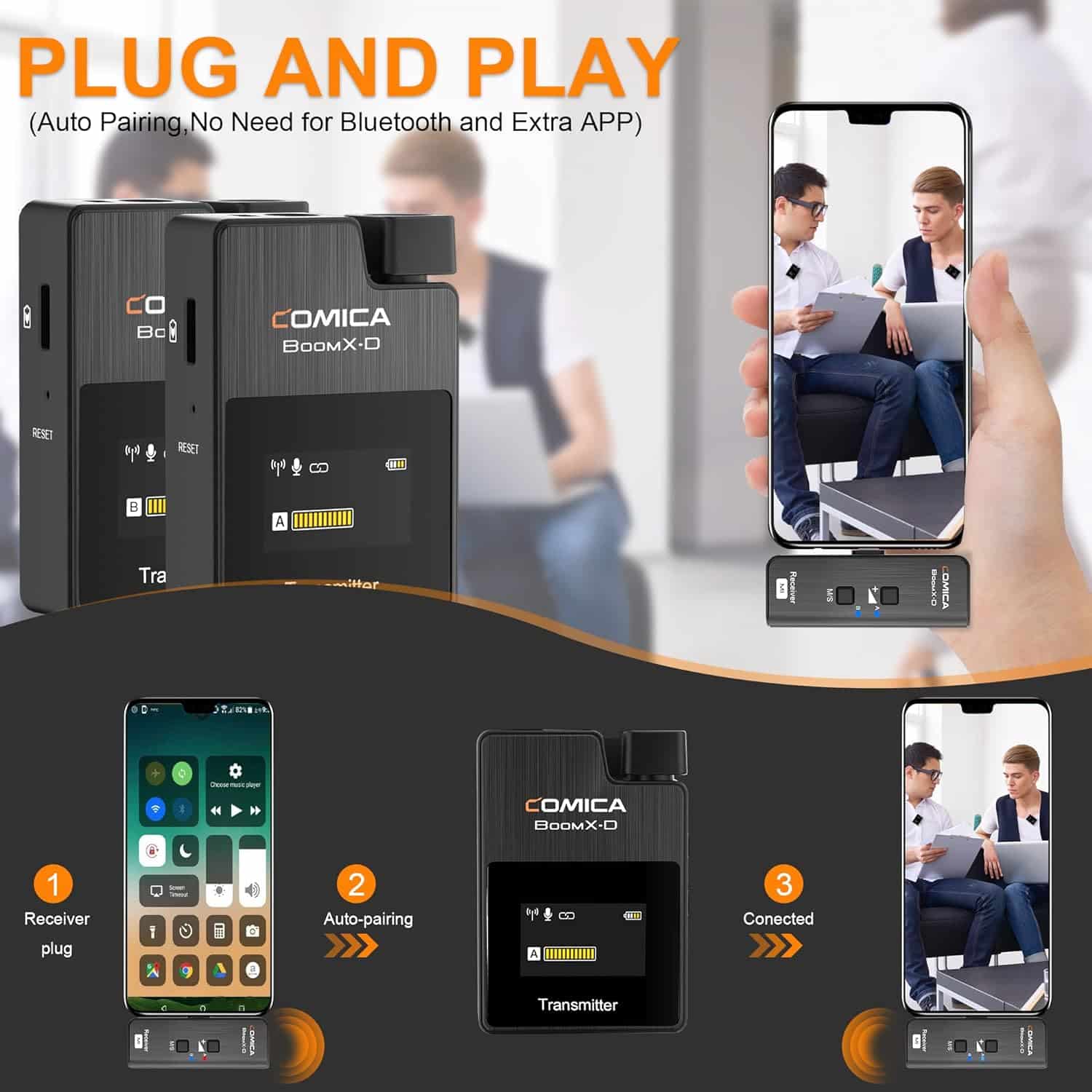 Unityj Uk Audio Video Comica Wireless Microphone 2 377 Unityj Uk Audio Video Comica Wireless Microphone 2 377