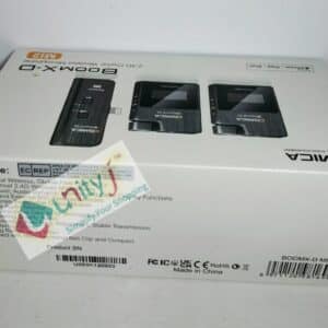 Unityj Uk Audio Video Comica BoomX DMI2 2.4G Wireless Microphone System 2 374 Unityj Uk Audio Video Comica BoomX DMI2 2.4G Wireless Microphone System 2 374